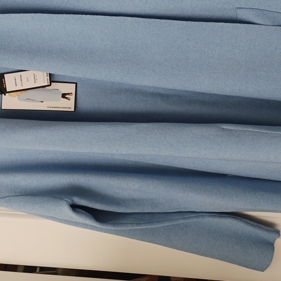 Blue Women's Long Coat/sweater NWT - Picture 6 of 6